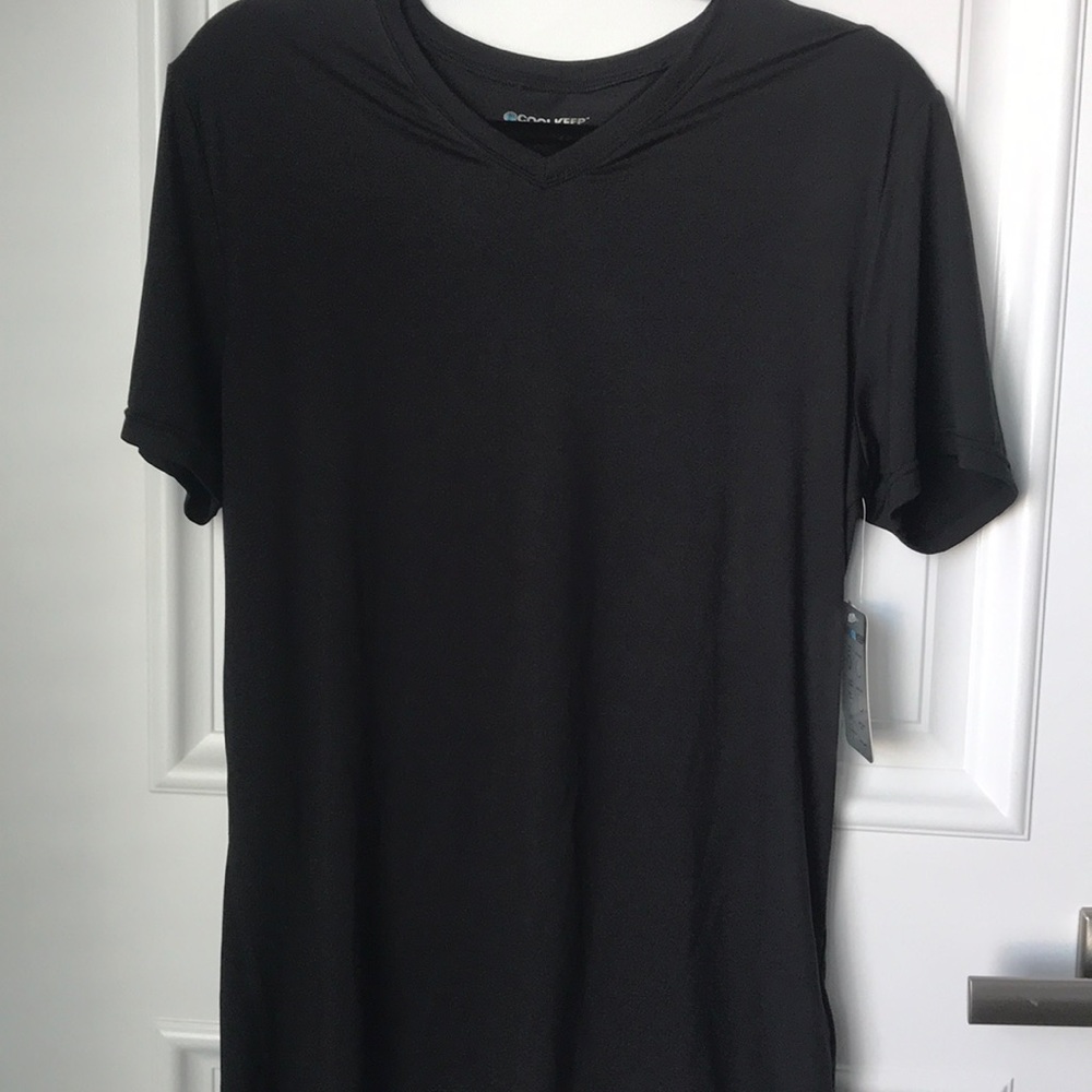 Men’s black cool keep T-shirt